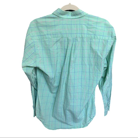 Vineyard Vines Murray Plaid Print Shirt | Green | Men’s Small - Picture 2 of 7